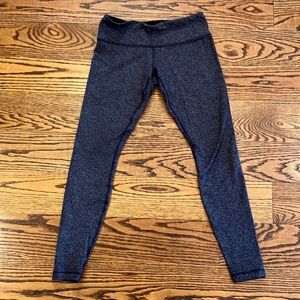 Lululemon herringbone patterned leggings